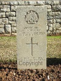 Jerusalem War Cemetery - King, William Keith