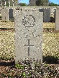 Jerusalem War Cemetery - Kirk, Alfred Charles