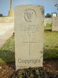 Jerusalem War Cemetery - Kirkman, H B