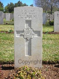 Jerusalem War Cemetery - Kitto, Hugh Rickard