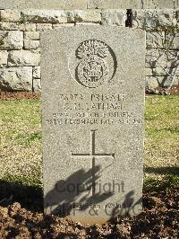 Jerusalem War Cemetery - Latham, George Henry