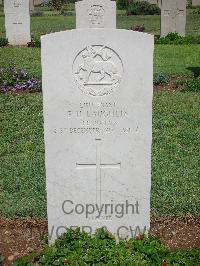 Jerusalem War Cemetery - Laughlin, Philip Herbert