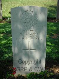 Jerusalem War Cemetery - Lazenby, William Noble