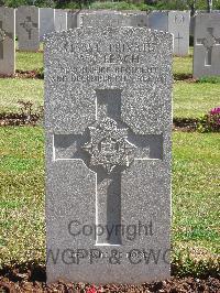 Jerusalem War Cemetery - Leach, Albert John