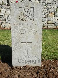 Jerusalem War Cemetery - Lewell, Leslie Edmund