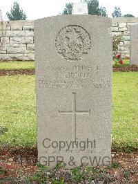 Jerusalem War Cemetery - Liddell, J