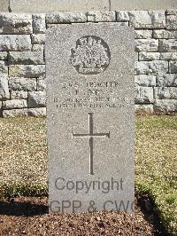 Jerusalem War Cemetery - Lindsay, Thomas Francis