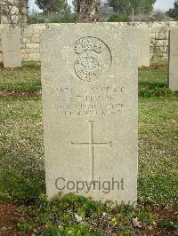 Jerusalem War Cemetery - Lloyd, S T