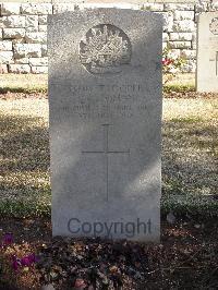 Jerusalem War Cemetery - Loman, Thomas Andrew