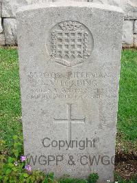 Jerusalem War Cemetery - Lording, Stanley Victor