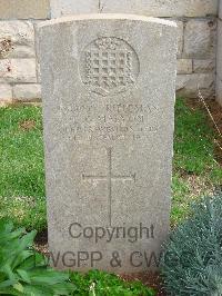 Jerusalem War Cemetery - Malpass, J