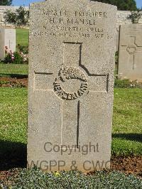 Jerusalem War Cemetery - Mansel, Herbert Pengelly