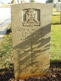 Jerusalem War Cemetery - Martin, G D