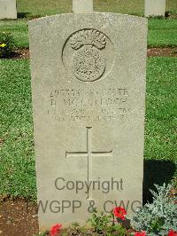 Jerusalem War Cemetery - McCulloch, D