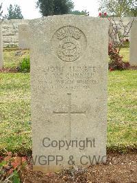 Jerusalem War Cemetery - McCunniff, T