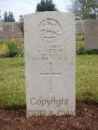 Jerusalem War Cemetery - Mepham, Arthur Leonard