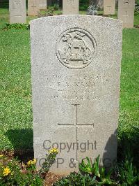 Jerusalem War Cemetery - Nash, F A