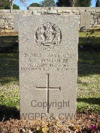 Jerusalem War Cemetery - Newcombe, Arthur Edgar