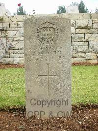 Jerusalem War Cemetery - Newton, Percy Charles Bristow