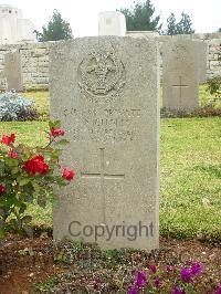 Jerusalem War Cemetery - Nicholls, J