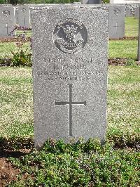 Jerusalem War Cemetery - Palmer, H