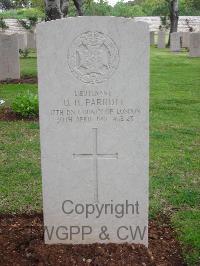 Jerusalem War Cemetery - Parrott, D H