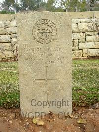 Jerusalem War Cemetery - Parsons, F