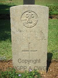 Jerusalem War Cemetery - Pascoe, R