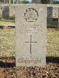 Jerusalem War Cemetery - Peel, Bertie James