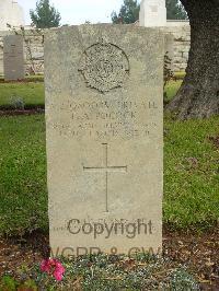 Jerusalem War Cemetery - Pocock, Frederick Arthur