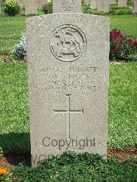 Jerusalem War Cemetery - Potts, Reginald Robert John