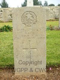 Jerusalem War Cemetery - Priestley, John