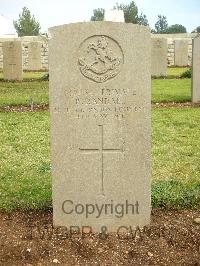 Jerusalem War Cemetery - Randall, B