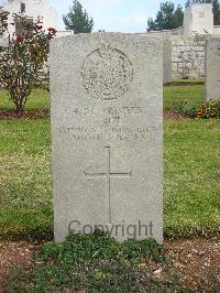 Jerusalem War Cemetery - Reid, J