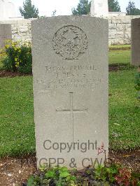 Jerusalem War Cemetery - Rennie, J