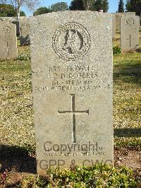 Jerusalem War Cemetery - Roberts, Jacob Christian David