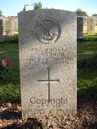 Jerusalem War Cemetery - Robinson, Joseph Abraham