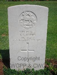 Jerusalem War Cemetery - Roper, A C