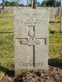 Jerusalem War Cemetery - Ross, J