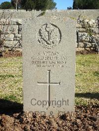 Jerusalem War Cemetery - Sidebotham, G