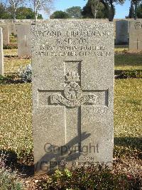 Jerusalem War Cemetery - Silcox, Baylis