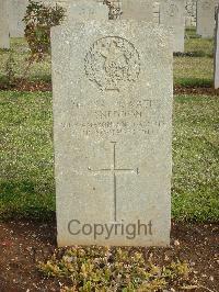 Jerusalem War Cemetery - Sneddon, J