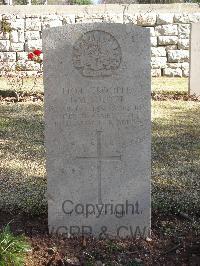 Jerusalem War Cemetery - Souter, John Malcolm