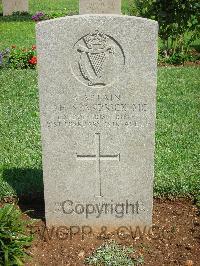 Jerusalem War Cemetery - Standrick, John Harold