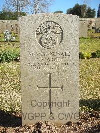 Jerusalem War Cemetery - Starkey, P