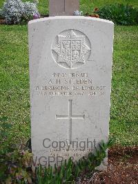 Jerusalem War Cemetery - Steeden, Albert Henry