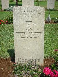 Jerusalem War Cemetery - Stephenson, H J