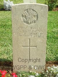 Jerusalem War Cemetery - Stimpson, S A