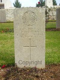 Jerusalem War Cemetery - Telesford, J