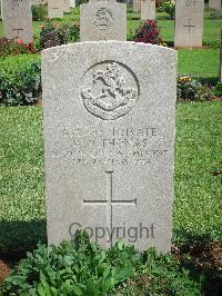 Jerusalem War Cemetery - Thomas, W P